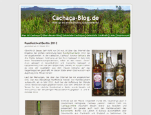 Tablet Screenshot of cachaca-blog.de